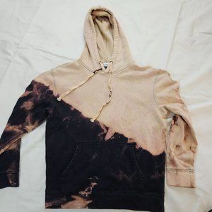 Kinetix Casual Luxury Tie Dyed Joodie‎ Black and Tan, size M